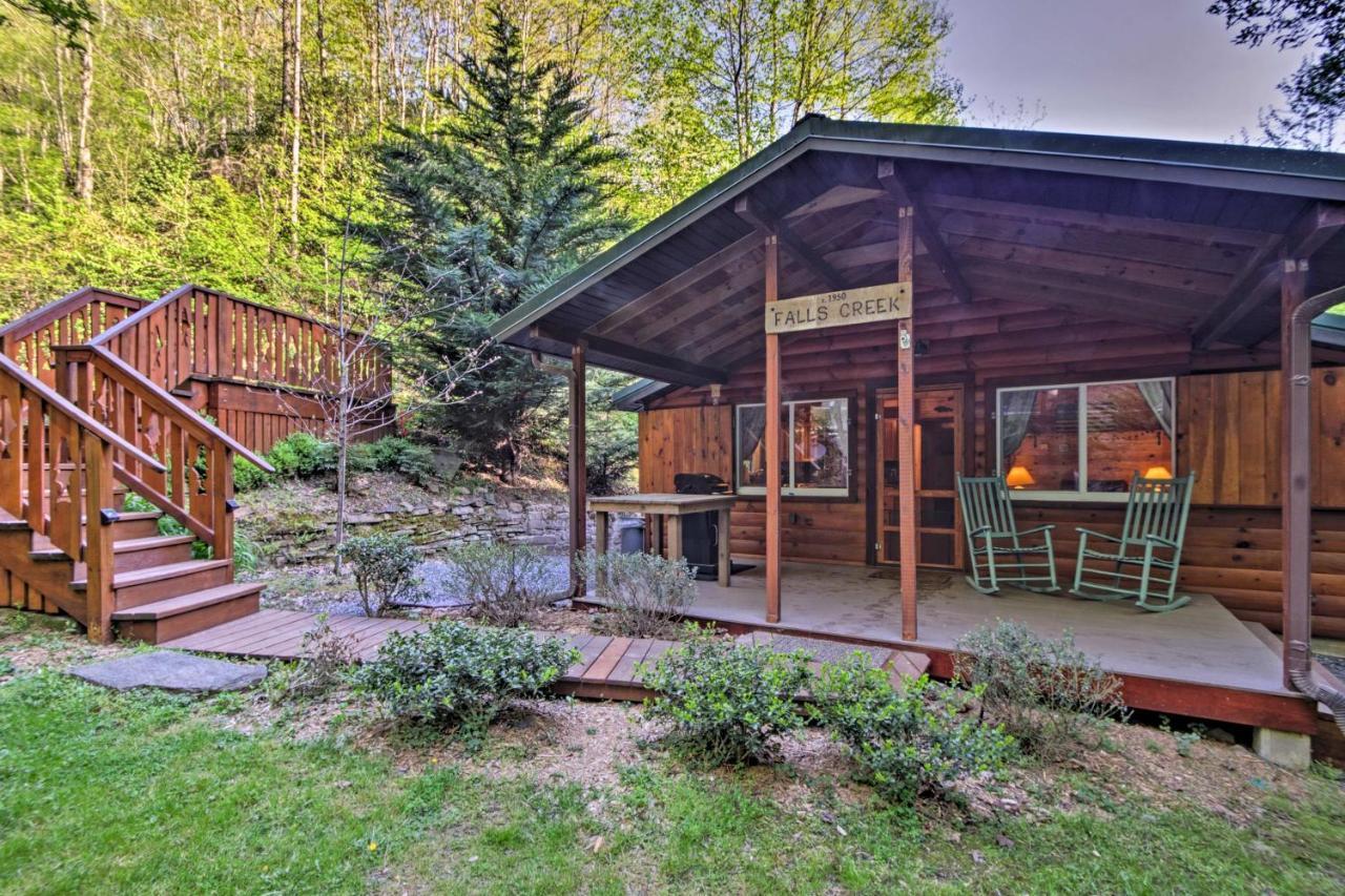Bryson City Cabin With Fire Pit On Coopers Creek! Esterno foto
