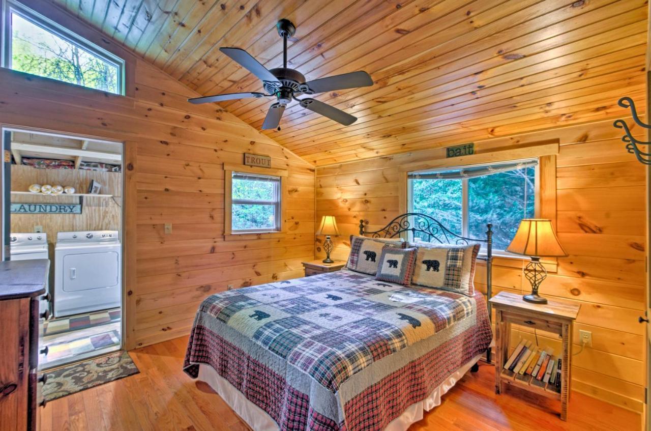 Bryson City Cabin With Fire Pit On Coopers Creek! Esterno foto