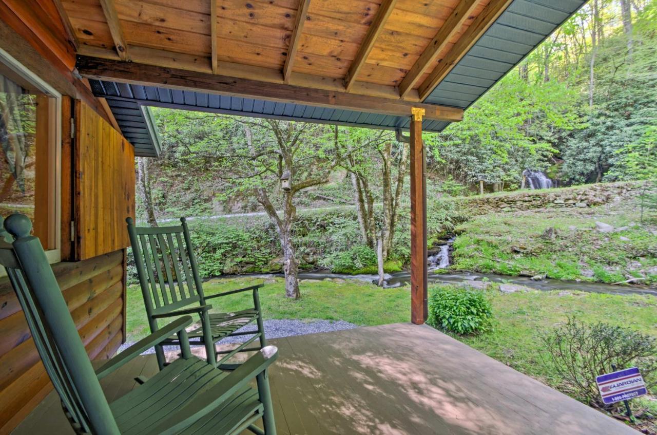 Bryson City Cabin With Fire Pit On Coopers Creek! Esterno foto