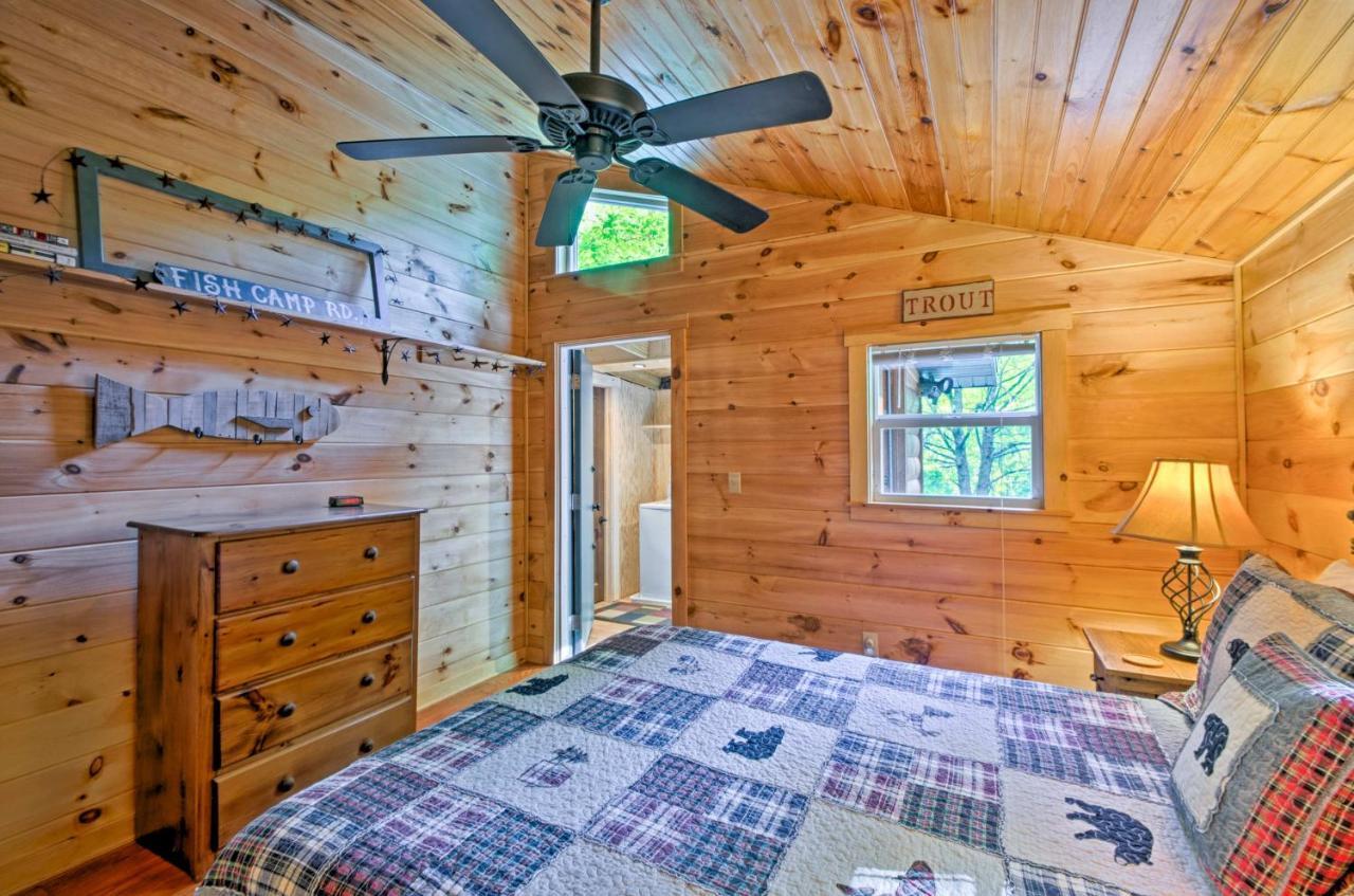 Bryson City Cabin With Fire Pit On Coopers Creek! Esterno foto